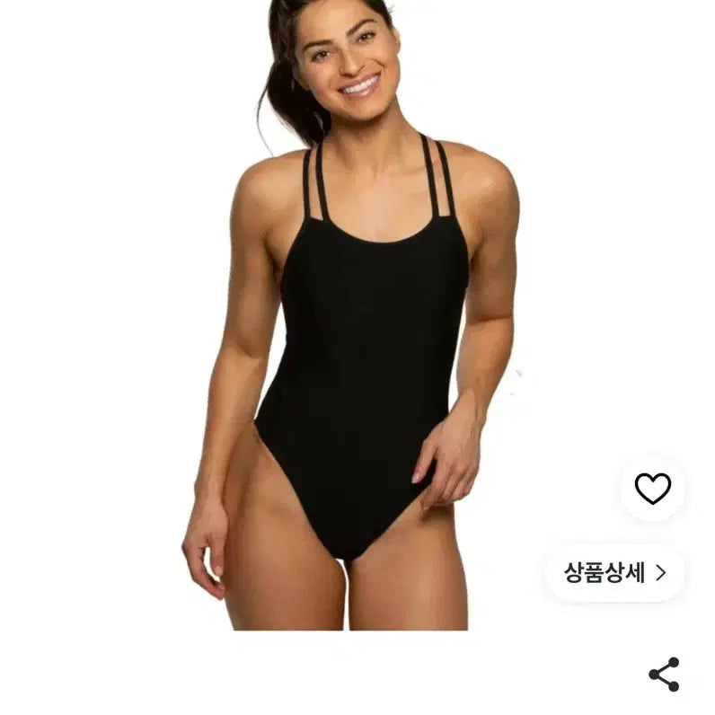 [BUNJANG] Jolyn Murray One-Piece Swimsuit Black Size S / 졸린 머레이 원피스 수영복 블랙 26 s사이즈