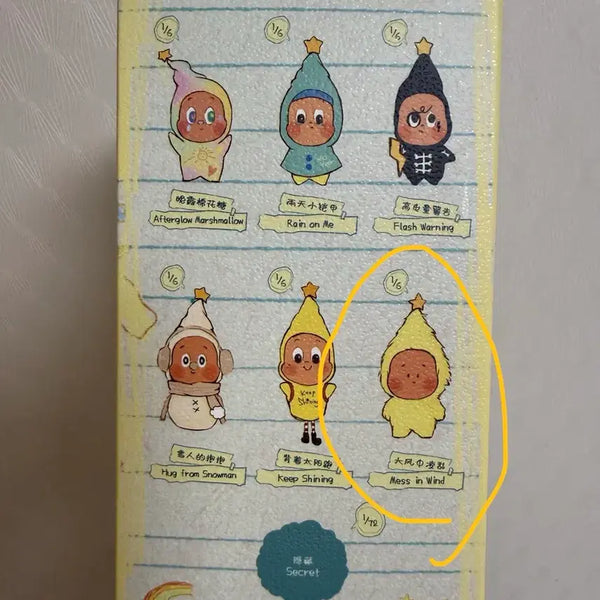 [BUNJANG] POP MART Starlight Diary Weather Series 'Wind' Sealed / 팝마트 작은별 일기예보 바람 미개봉