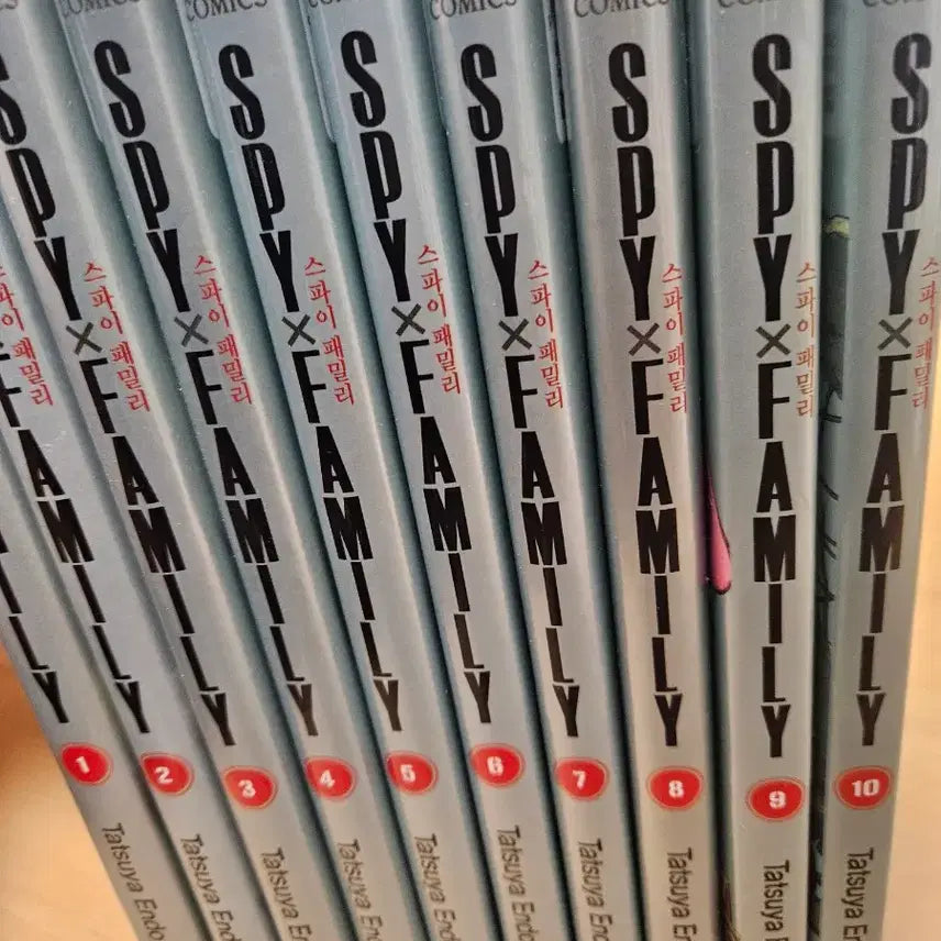 [BUNJANG] Spy x Family Complete Set Volumes 1-10 / 스파이 패밀리 1~10권 일괄 판매