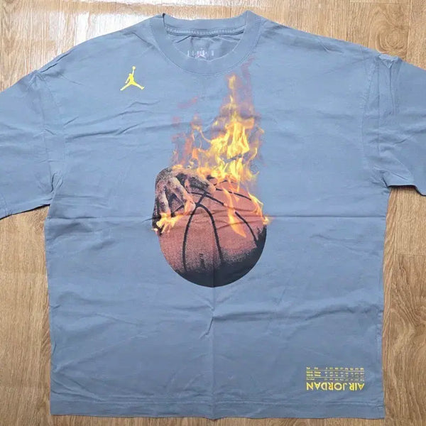 [BUNJANG] Nike Air Jordan Legacy AJ4 Short Sleeve T-Shirt / ~8/24 [us M] 나이키 에어 조던 레거시 AJ4 반팔 티셔츠