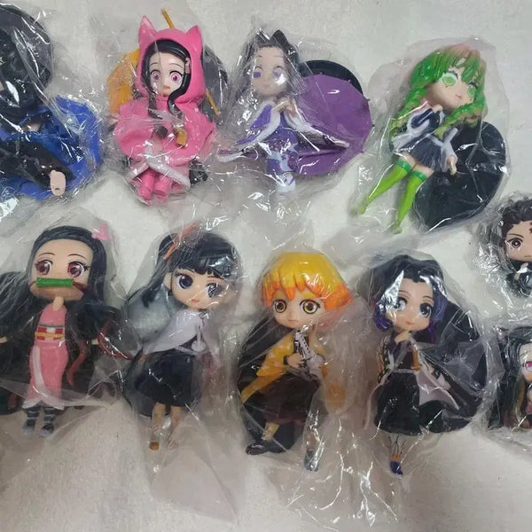 [BUNJANG] Demon Slayer: Kimetsu no Yaiba Character Figure Set / 귀멸의 칼날 피규어 세트