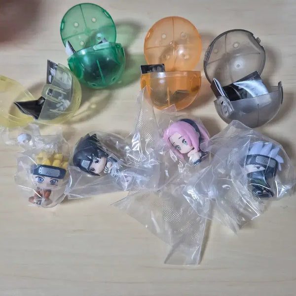 [BUNJANG] Gacha Naruto "Waiting Friends" Set of 4 Figures / 가챠 나루토 기다리는 친구들 4종세트