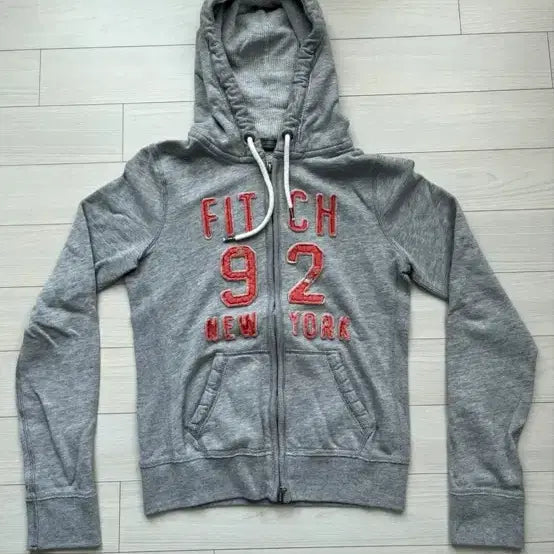 [BUNJANG] Hollister Gray Zip-Up Hoodie / 홀리스터 후드집업 그레이(오늘만 3.4