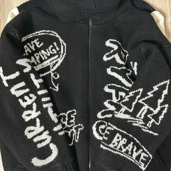 [BUNJANG] Rayfikers Varsity Jacket with Boa Fleece Hoodie Sweater / Rayfikers 야구잠바와 보아안감 후드 스웨터