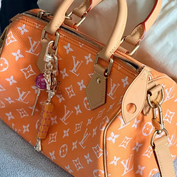 [BUNJANG] Louis Vuitton Speedy 25 Summer Peach Tote Bag / 스피디25 썸머피치