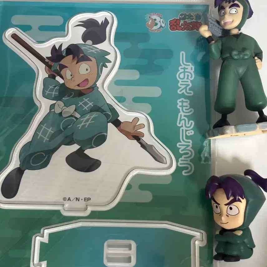 [BUNJANG] Nintama Rantaro Shiroe Monjuro Acrylic Stand & Figure Bundle Set / 닌타마 란타로 시오에 몬지로 굿즈 일괄 아크릴 스탠드, 피규어