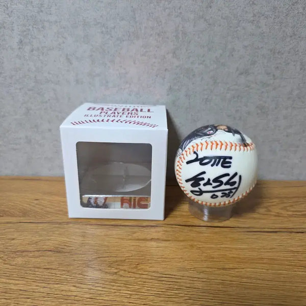 [BUNJANG] Lotte Giants Han Dong-hee Signed Autograph Illustration Ball (Rookie Era Limited Edition of 100 with Case) / 롯데자이언츠 한동희선수 일러스트볼 친필싸인볼(루키시절 100개한정/케이스포함
