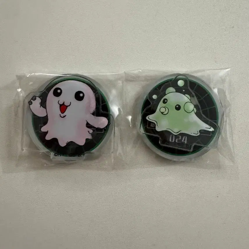 [BUNJANG] Digimon Motimon & Two Other Digimon Acrylic Set / 디지몬 모티몬포함 아크릴 2종