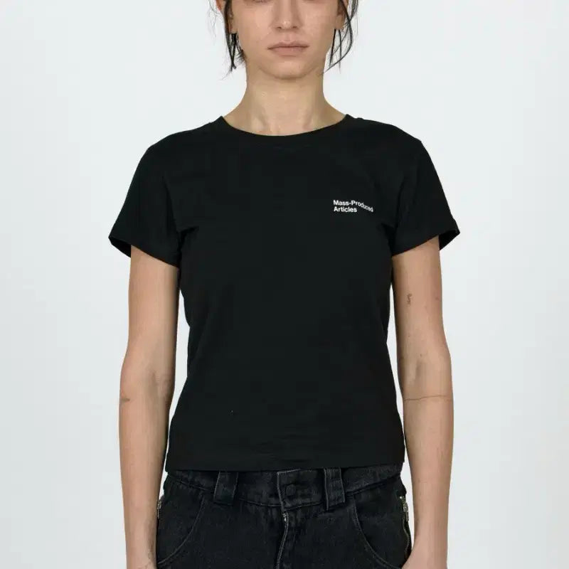 [BUNJANG] Plastic Product Women's T-Shirt (Black) Size M / 플라스틱프로덕트 T-SHIRT WOMEN (BLACK) M사이즈 팝니다