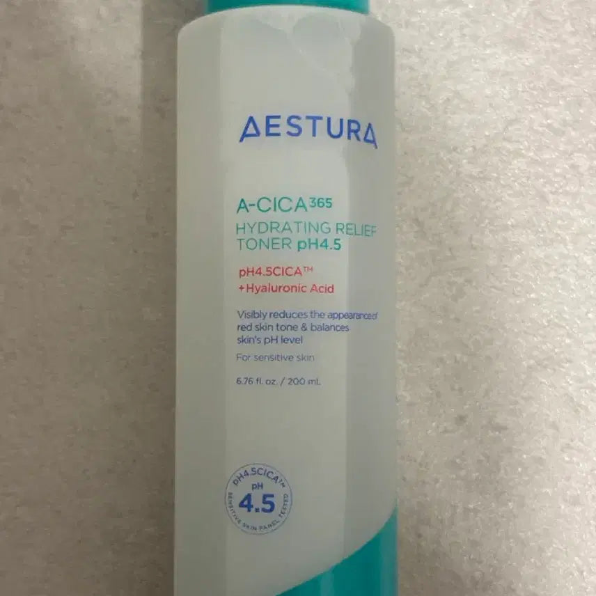 [BUNJANG] AESTURA A-CICA 365 Hydrating Relief Toner pH 4.5 200ml / 에스트라 A-CICA 365 하이드레이팅 릴리프 토너 pH 4.5 200ml