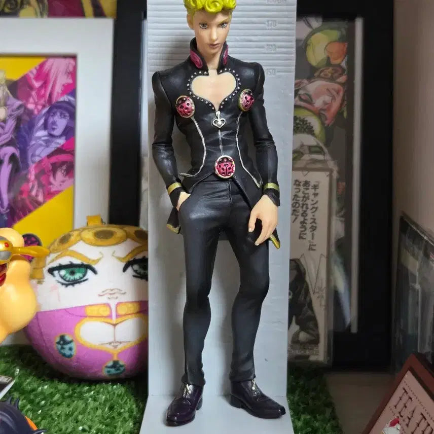 [BUNJANG] JoJo's Bizarre Adventure DXF Figure Vol. 6 Giorno Giovanna Black Ver. / 죠죠 DXF 피규어 Vol.6 죠르노 블랙