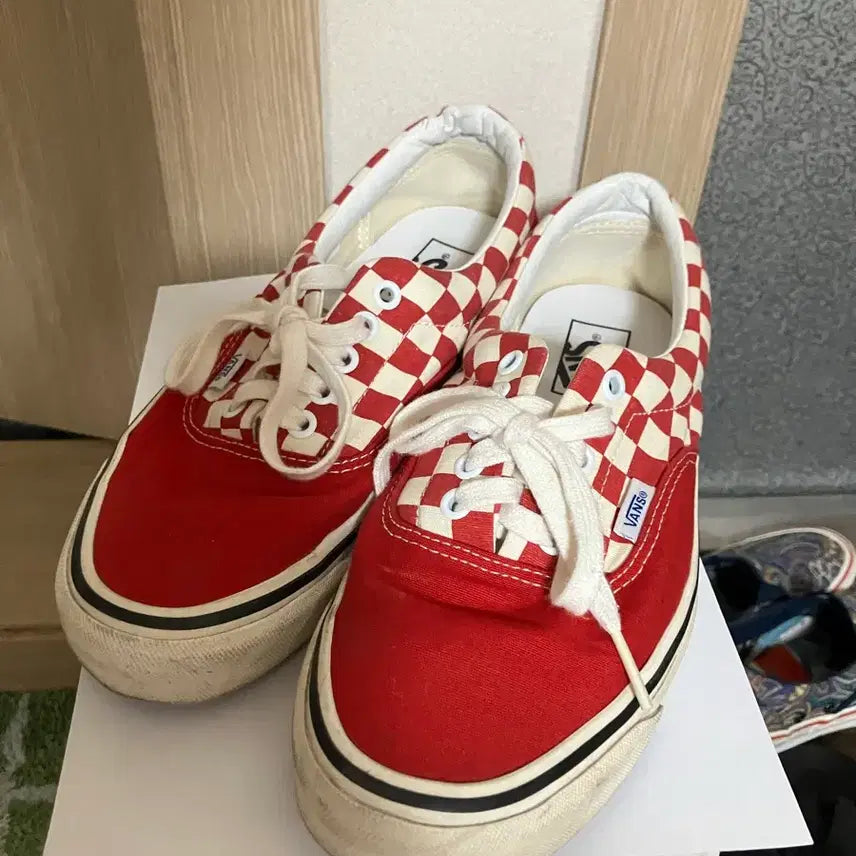 [BUNJANG] Vans Anaheim Style 95 Checkerboard Era Sneakers / 반스 애너하임 스타일95 체커보드 에라 265