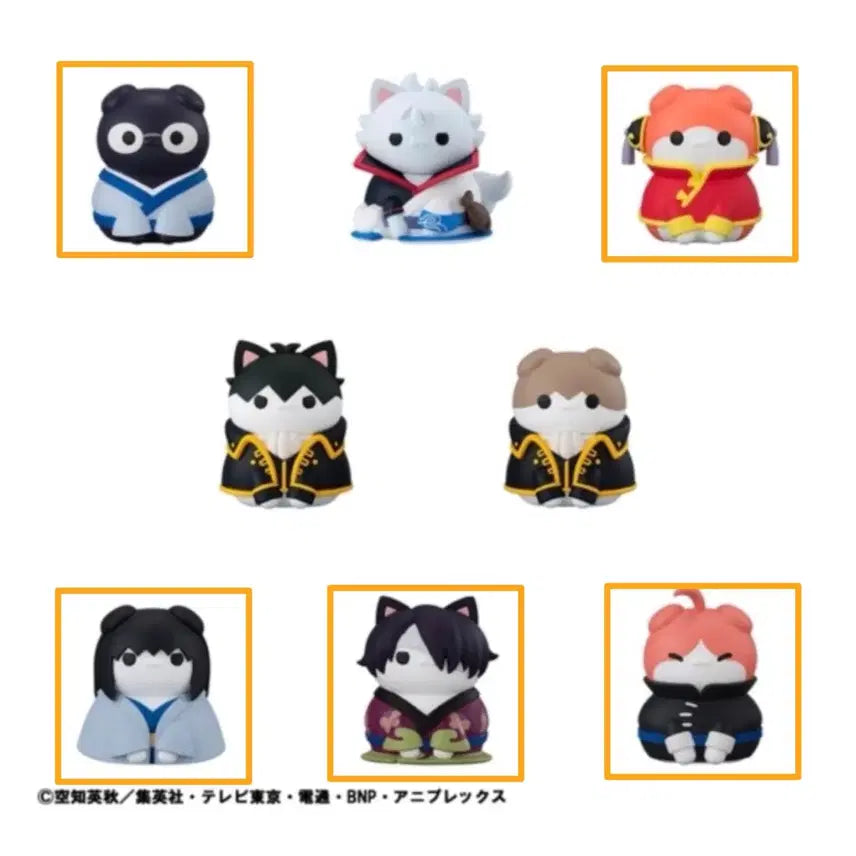 [BUNJANG] Gintama Nyan-Soul Mega Cat Figures / 은혼 냥혼 메가캣