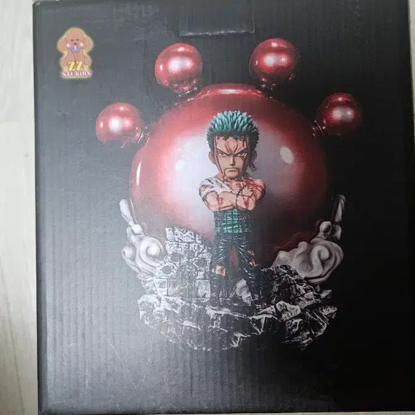[BUNJANG] One Piece Zoro "Nothing Happened" Monochrome Version Figure / 원피스 조로 피규어 아무일도없었다 흑백버전