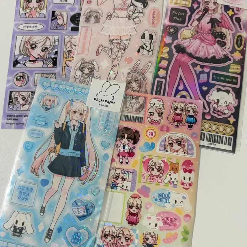 [BUNJANG] PamPam Studio Sticker Set / 팜팜스튜디오 스티커 원가이하 판매