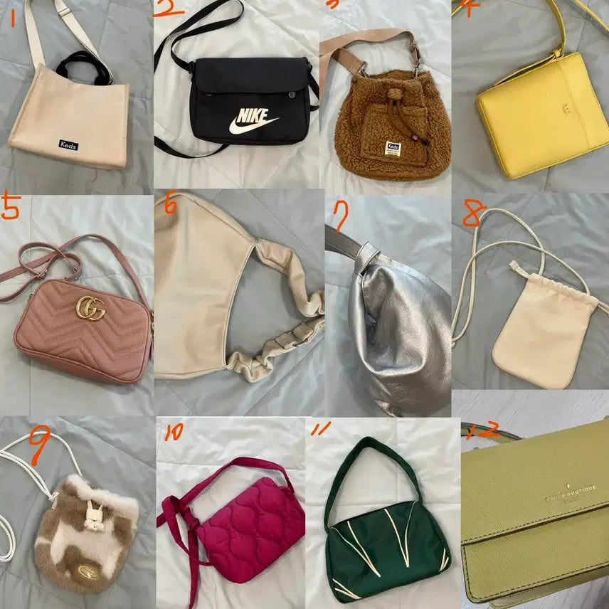 [BUNJANG] Various Brands Bags Bundle or Individual Sale / 가방(나이키, 케즈, 자라 등) 11개 개별/일괄