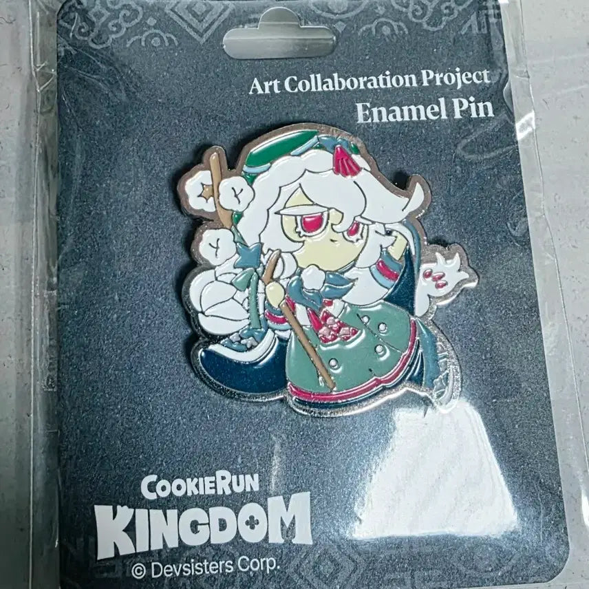 [BUNJANG] Cookie Run: Kingdom Saint Lily Pin Badge / 쿠키런 위대한 왕국의 유산 세인트릴리 핀뱃지