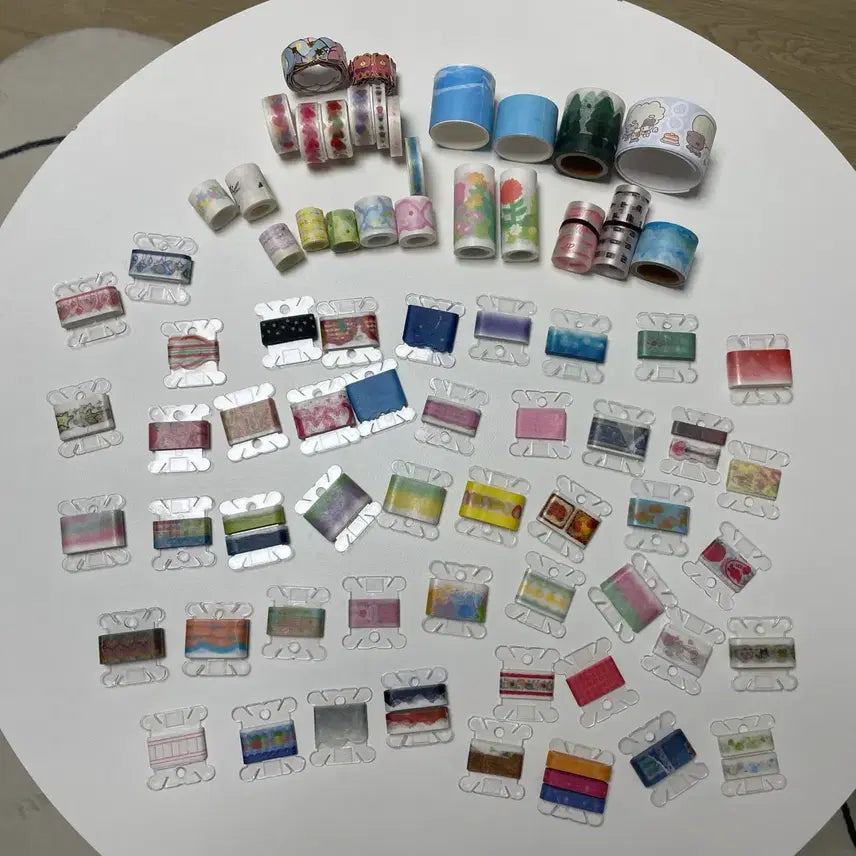 [BUNJANG] Assorted Masking Tapes - Bundle Set / 다꾸 마스킹테이프(마테) 소분 일괄 판매합니다