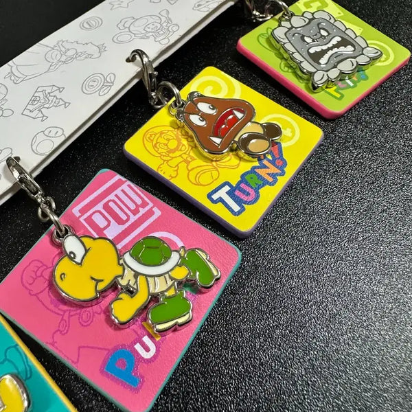 [BUNJANG] Nintendo World Super Mario Charm Set Universal Studios / 닌텐도월드 슈퍼마리오 참 세트 유니버셜스튜디오
