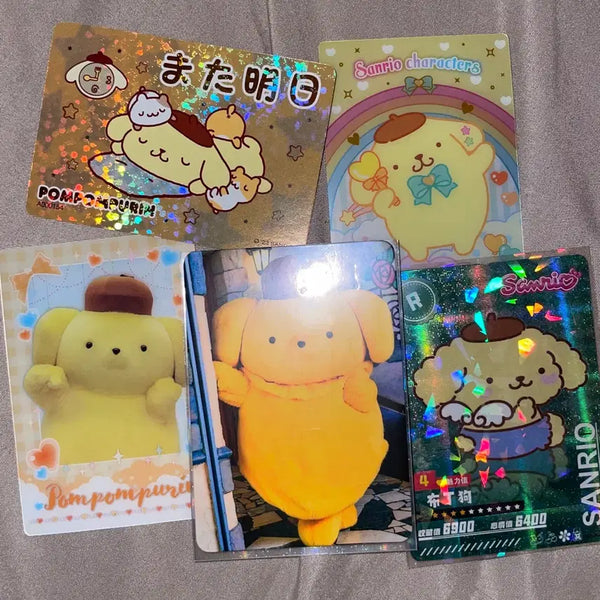 [BUNJANG] Sanrio Pompompurin Rare Card Paper Bundle / 폼폼푸린 레어 카드 지류 일괄