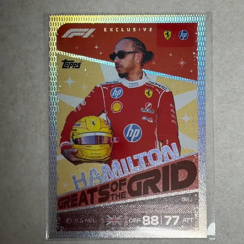 [BUNJANG] Lewis Hamilton 2026 F1 Turbo-Attack Topps Card / 루이스 해밀턴 2026 F1 터보어택 탑스 카드