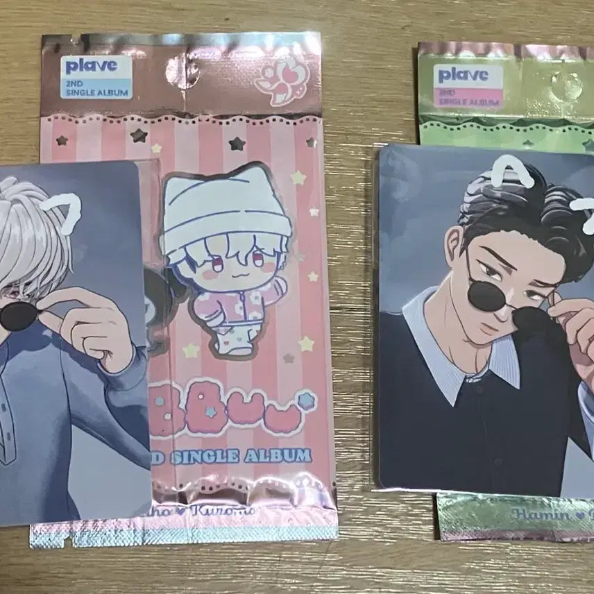 [BUNJANG] PLAVE MD Eunho Hamin Bundle Set Photocard Album / 플레이브 MD 5만원 포카 플뿌 미개봉 앨범 일괄 은호 하민plave
