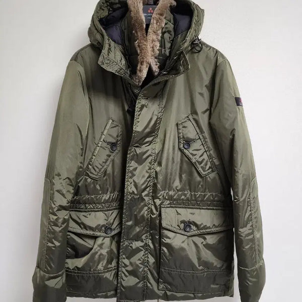 [BUNJANG] Petrei Olive Green Padded Parka (XL) / 페트레이 올리브 그린 패딩 (XL)