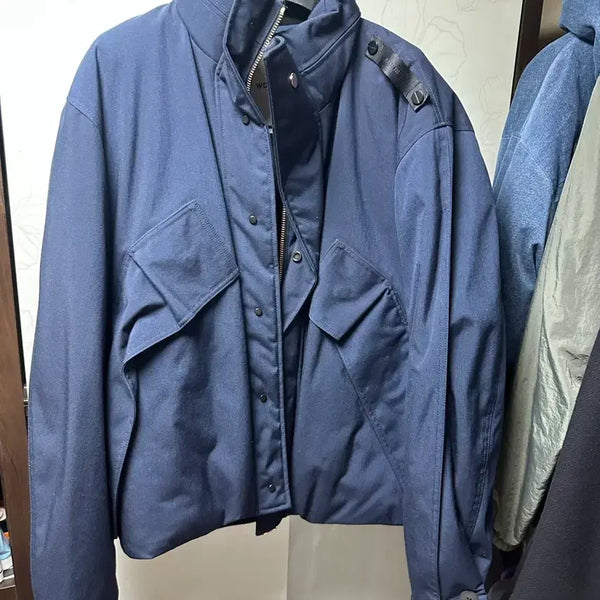 [BUNJANG] Wooyoungmi Navy Jumper Size 46 / 우영미 점퍼 46