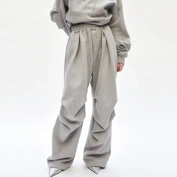 [BUNJANG] Trimming Bird Rivet Pants Grey / 트리밍버드 리벳 팬츠 그레이