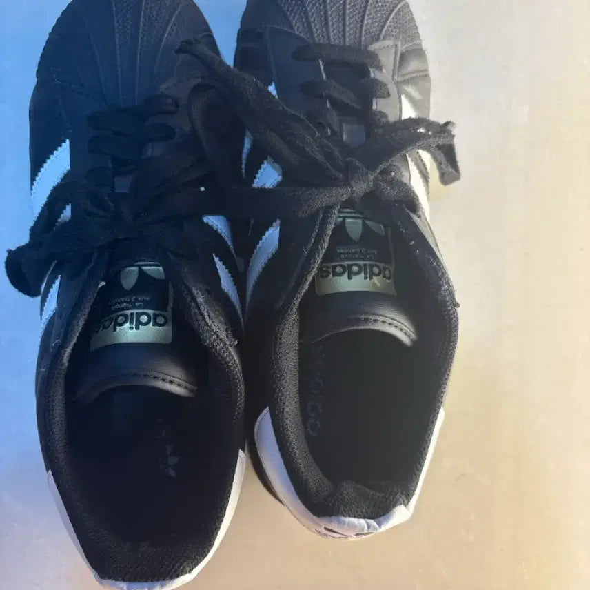 [BUNJANG] Adidas Superstar Sneakers - Black and White, Size 265 / 슈퍼스타Xlg 265 사이즈 입니다 편하게 연락해주세요