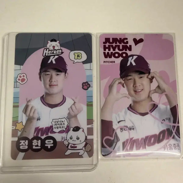 [BUNJANG] Kiwoom Jung Hyunwoo Photocard / 키움 정현우 포카