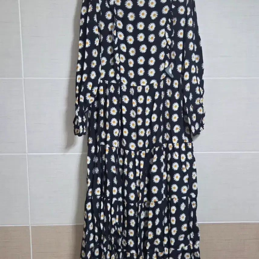 [BUNJANG] Zara Daisy Pattern Long Dress L / zara 자라 데이지원피스 L