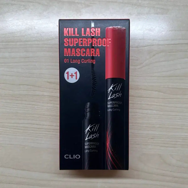 [BUNJANG] Clio Kill Lash Superproof Mascara 01 Long Curling / 클리오 킬 래쉬 수퍼프루프 마스카라 01 롱 컬링