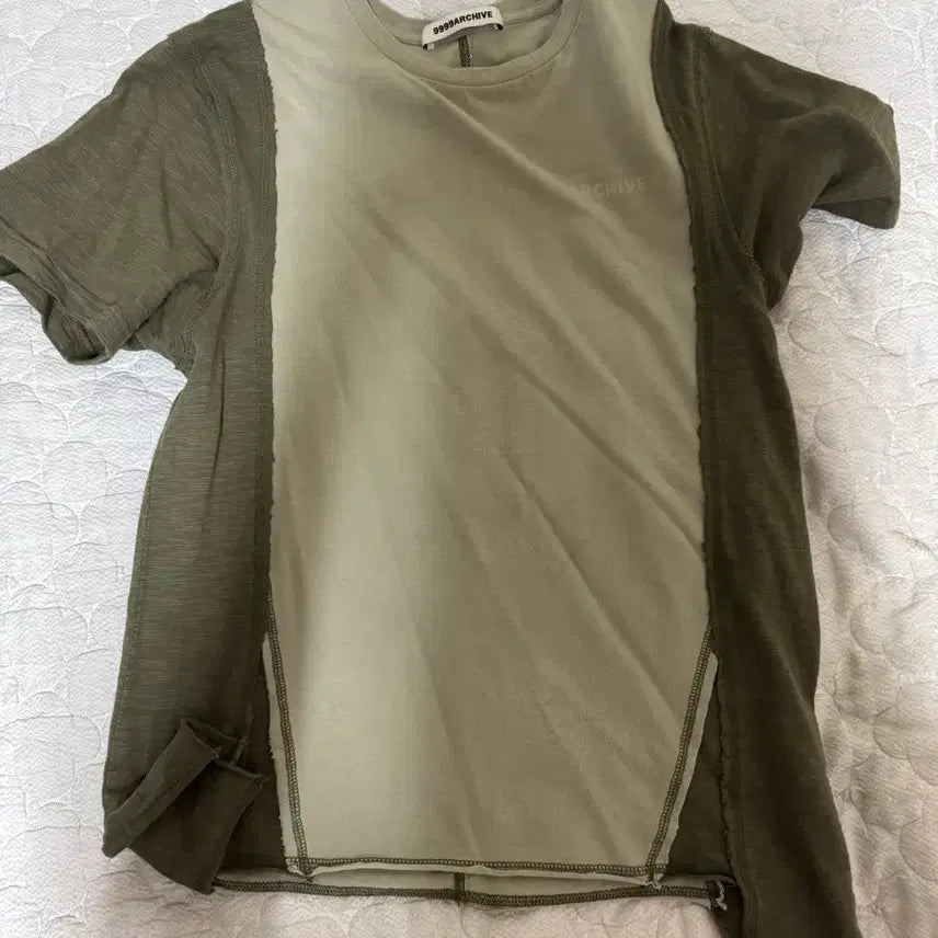 [BUNJANG] 9999 Archive Short Sleeve T-Shirt / 9999아카이브 반팔