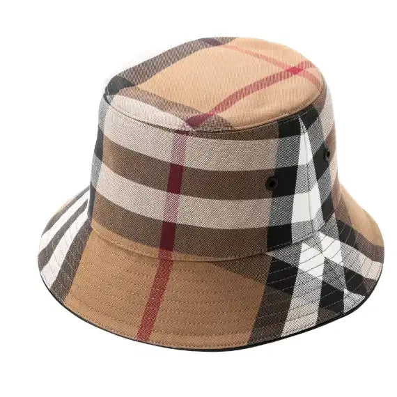 [BUNJANG] Burberry Check Birch Brown Bucket Hat / [새상품O/매장O] 버버리 모자 버킷햇 체크 버치 브라운 8041616
