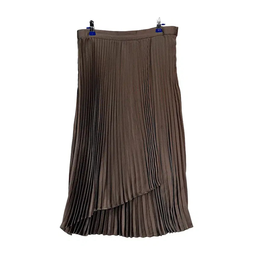 [BUNJANG] Derek Lam Women's Feminine Asymmetrical Fit Long Skirt - Brown / 데렉램 여성 페미닌한 비대칭핏 롱스커트 29 브라운 25687