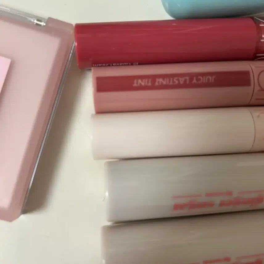[BUNJANG] Rom&nd, Etude Lip Tint & Gloss Bundle / 일괄 봄웜 여쿨 뉴트럴 라이트톤 립 틴트 글로스 단종템