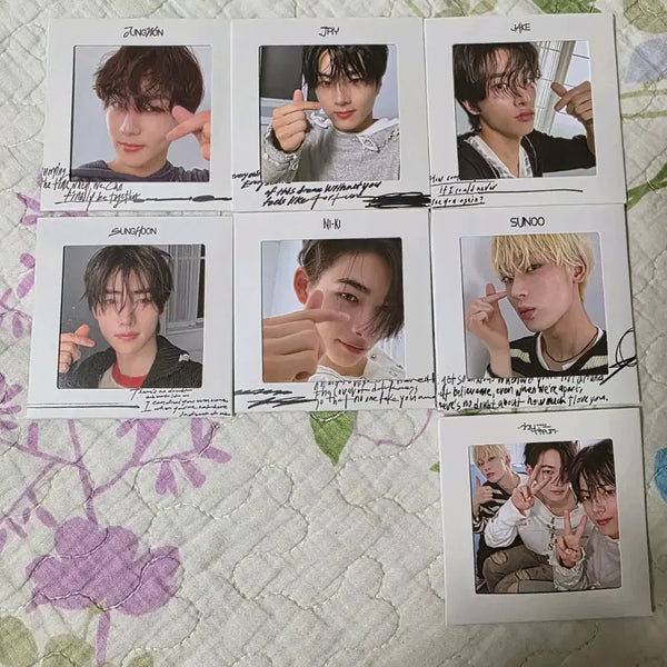 [BUNJANG] Enhypen Sunoo Daydream Mini Photo Sleeve Set / 엔하이픈 미니포토 슬리브 데이드림
