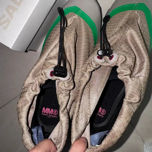[BUNJANG] Salomon x Maison Margiela Cross Low Kelp Vintage Khaki / 살로몬 마르지엘라 크로스 로우 켈프 빈티지 카키