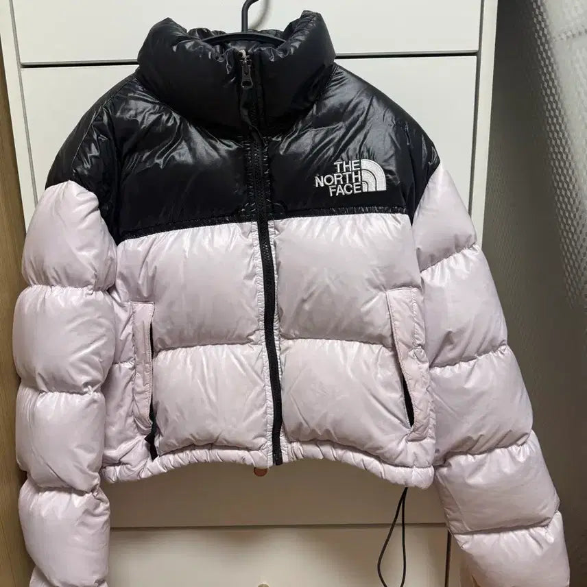 [BUNJANG] The North Face NUPTSE Short Padded Jacket Lavender / 노스페이스 패딩 눕시 숏 라벤더