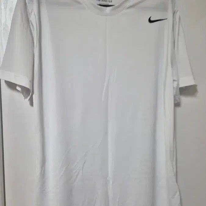 [BUNJANG] Nike Dri-FIT White Short Sleeve T-Shirt / 나이키 드라이핏 반팔 흰색 티셔츠