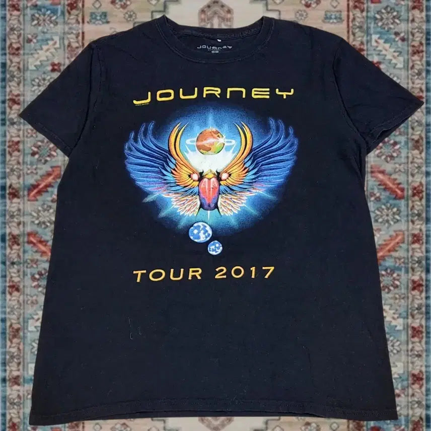 [BUNJANG] Journey 2017 Tour Rock Band T-Shirt - Size M / 저니 Journey 2017 투어 락 밴드 티셔츠 M
