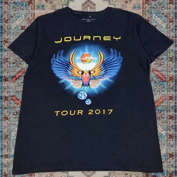 [BUNJANG] Journey 2017 Tour Rock Band T-Shirt - Size M / 저니 Journey 2017 투어 락 밴드 티셔츠 M
