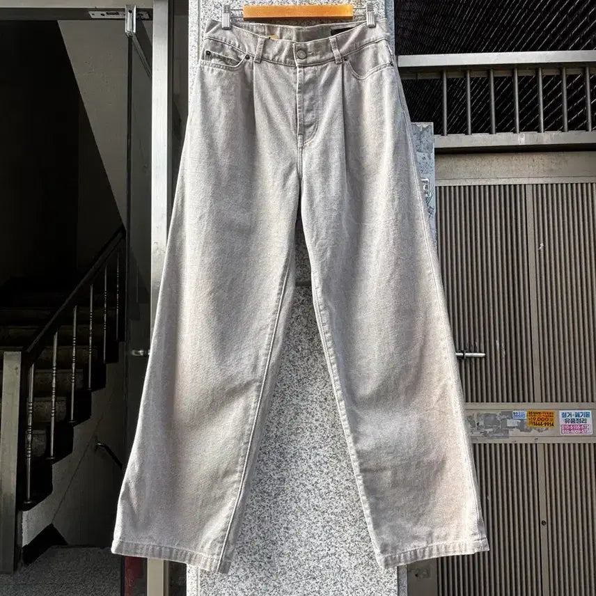 [BUNJANG] IRO PARIS Wide Straight Denim Pants / IRO PARIS 와이드 데님 팬츠
