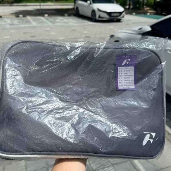 [BUNJANG] Fleet Badminton Pouch Gray / 플리트 배드민턴 파우치 그레이