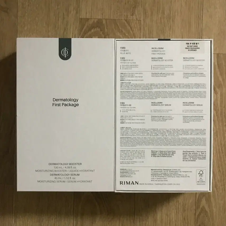 [BUNJANG] Incellcell Dermatology First Package Booster Serum / 새) 인셀덤 부스터 세럼 더마톨로지