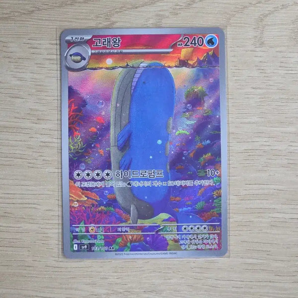 [BUNJANG] Pokemon Card Wailmer AR / 포켓몬카드 고래왕 ar