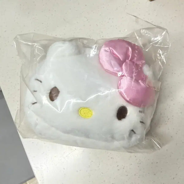 [BUNJANG] Hello Kitty Face Pouch / 헬로키티 얼굴 파우치