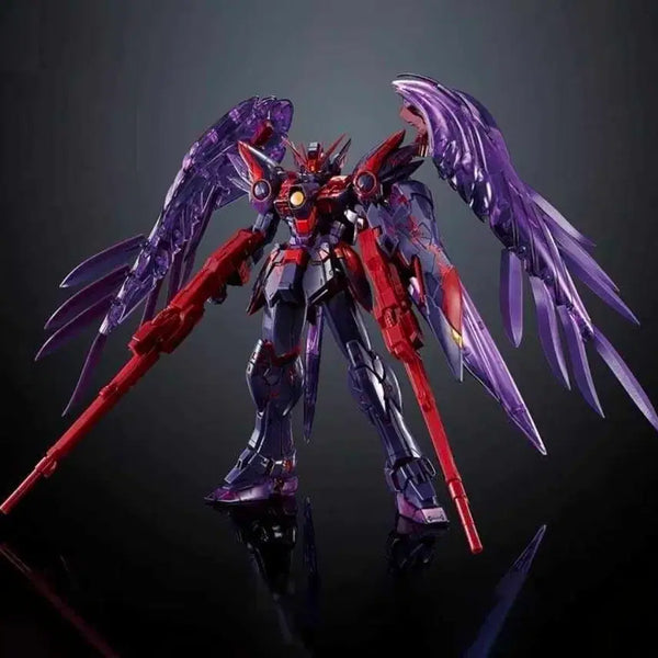 [BUNJANG] Bandai Namco Gundam Plastic Model Wing Gundam Zero EW Contrast Color Clear Purple / 반다이남코 건담 프라모델 윙건담 제로 EW 크로스 컨트라스트 컬러 클리어 퍼플