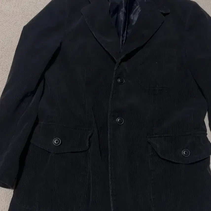 [BUNJANG] Ribbed Corduroy Blazer Jacket / 골지 코듀로이 블레이저 자켓